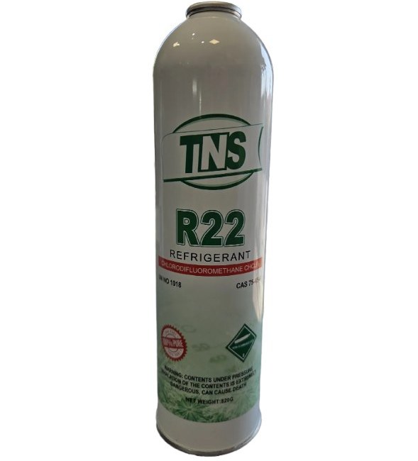 گاز R22 برند TNS تی ان اس ۱کیلویی